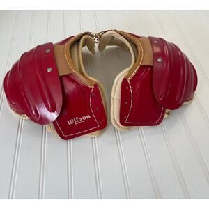 Vintage Wilson 1950s 1960s Youth Shoulder Pads Made in USA Collectible Props